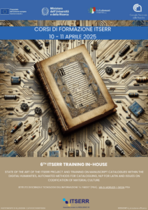 6° ITSERR TRAINING IN-HOUSE: 